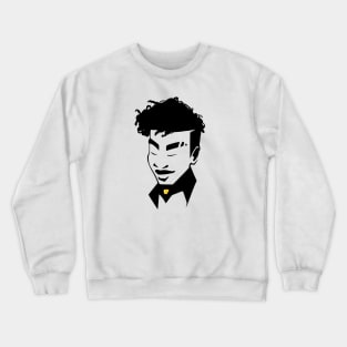 Stencil Afro Gentleman Crewneck Sweatshirt